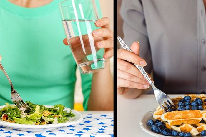 Bolehkah kita minum air saat makan?