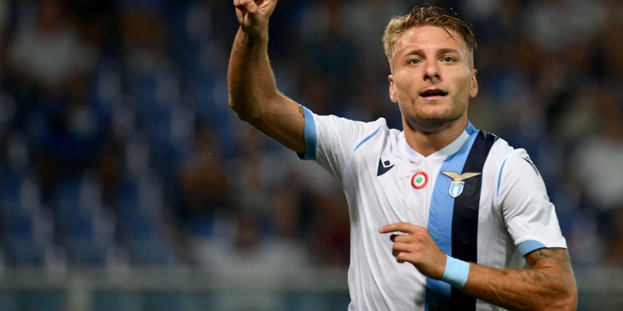 Lazio vs Juventus - Ciro Immobile Dikeroyok, Cetak Gol Lebih Banyak dari Ronaldo-Higuain-Dybala