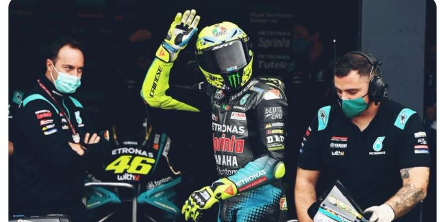 MotoGP Valencia 2021 - Valentino Rossi Semringah Jalani Misi Terakhir