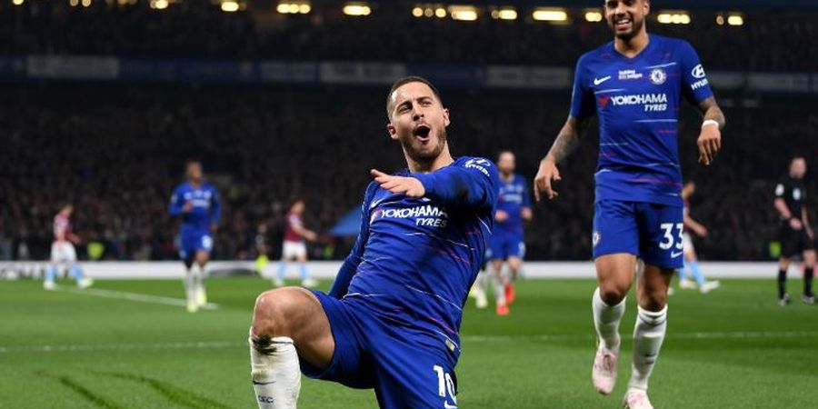 Susunan Pemain Chelsea Vs Burnley - Hazard Menuju Rekor Gol Liga Inggris