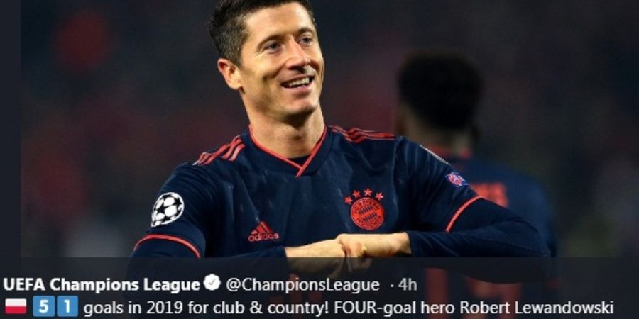 Lewandowski dan Messi, Manusia Penghasil Gol Langka di Liga Champions