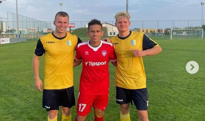 Egy Maulana Vikri saat tampil menjadi starter bersama FC ViOn Zlate Moravce dan berhasil membawa tim menang 5-0 atas Dunajska Luzna pada Piala Slovakia 2022-2023