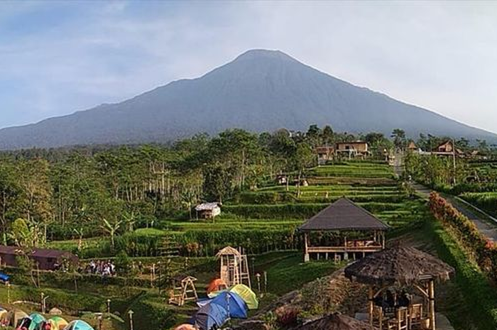 Wasapda Gunung Slamet, kepoin level status gunung, yuk!