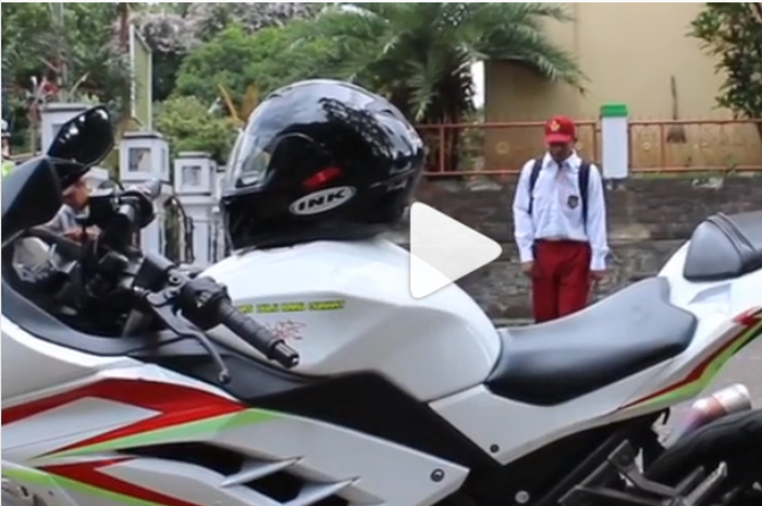 Video imbauan dari satlantas polres Garut tentang keselamatan berkendara dijalan utamanya anak dibaw