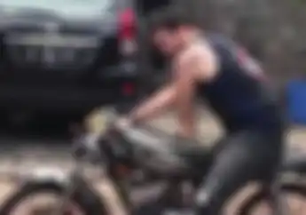 Wow! Artis Sinetron Anak Jalanan Nyeting Motor Jambret, Garing Banget Suaranya!