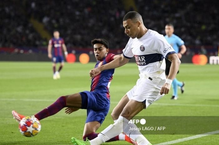 Barcelona tetap mengagungkan produk dari La Masia seperti Lamine Yamal di saat Real Madrid sukses merekrut Kylian Mbappe dari PSG.