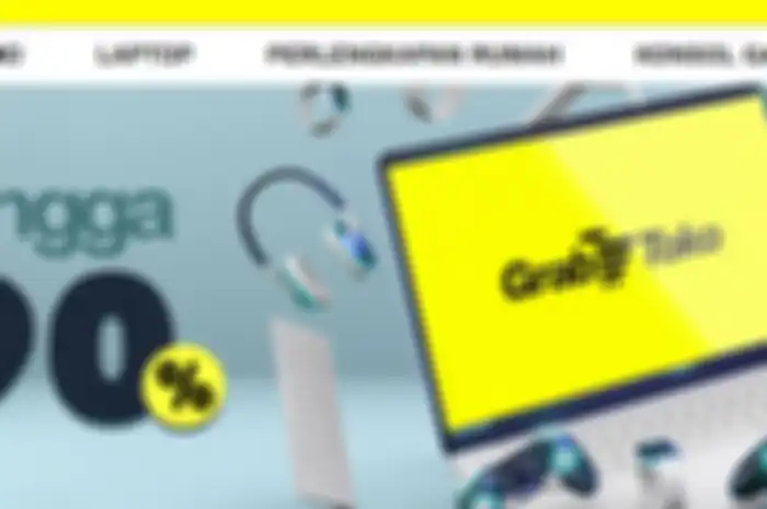 Ilustrasi banner diskon Grab Toko