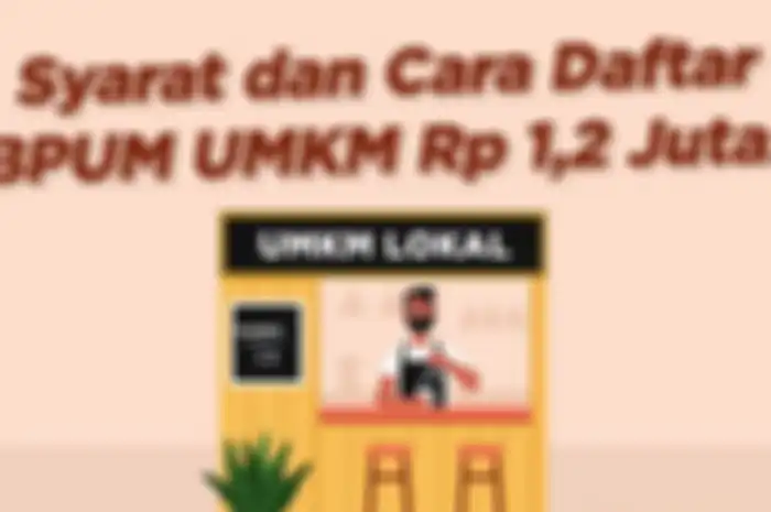 BLT UMKM Rp 1,2 juta