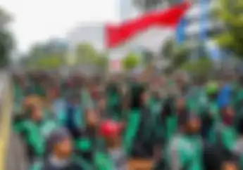 Driver Ojol Demo Seharian Tuntut Kenaikan Tarif, Naiknya Cuma Rp 400 Perak?