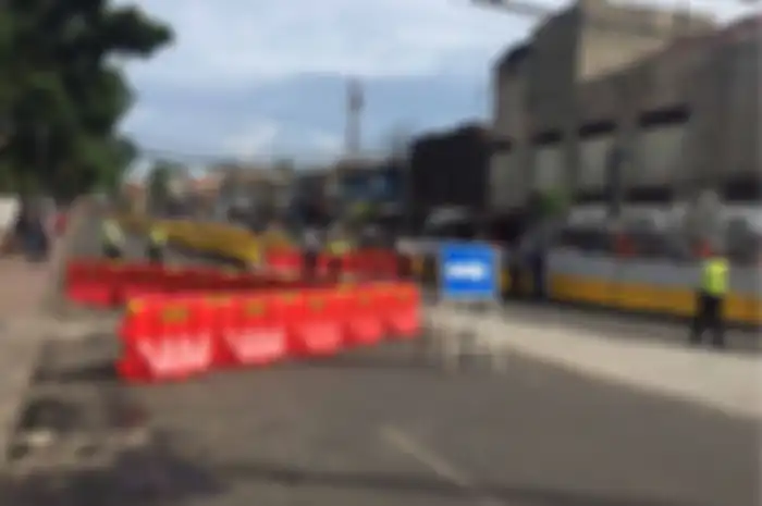 Rekayasa lalu lintas yang dilakukan di Tanah Abang