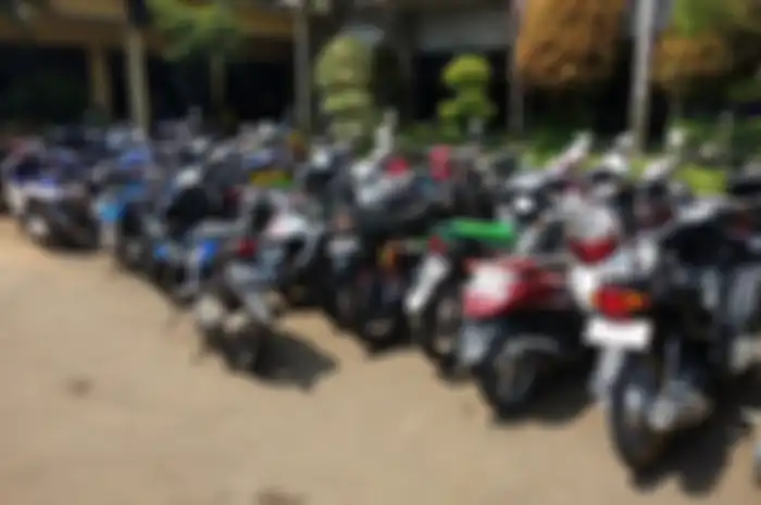 Ilustrasi motor sitaan