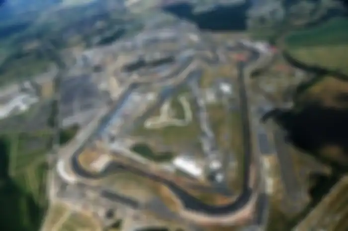 Penampakan udara Sirkuit Silverstone, Inggris