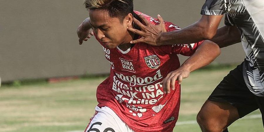 Winger Bali United Semakin Termotivasi Berikan Performa Terbaik