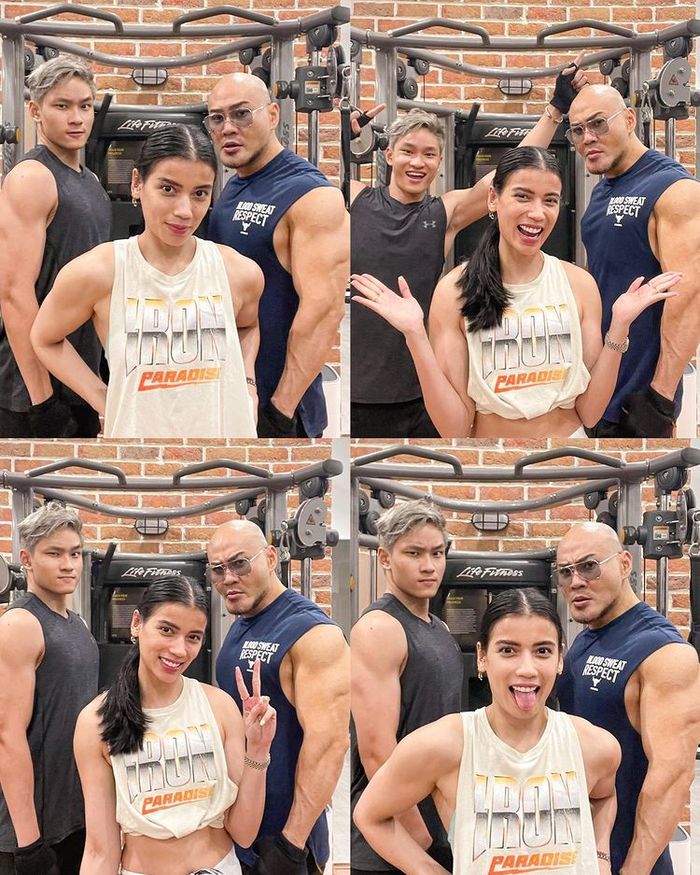 Sabrina foto bareng Azka dan Deddy Corbuzier