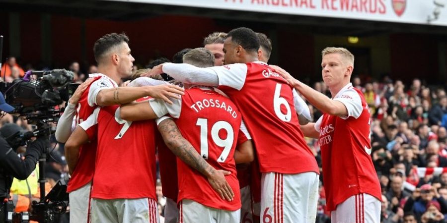 Hasil dan Klasemen Liga Inggris - Arsenal Ukir Sejarah Baru, Liverpool Terkena Kutukan Jam Bermain