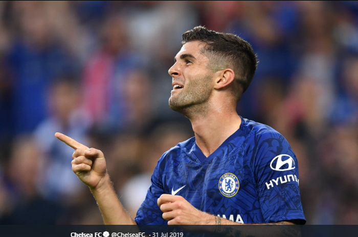 Winger Chelsea, Christian Pulisic.