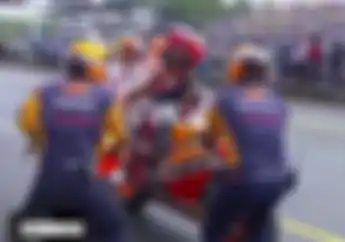 Video Modal Lompatan Marc Marquez Bisa Menang di MotoGP Ceko 2017