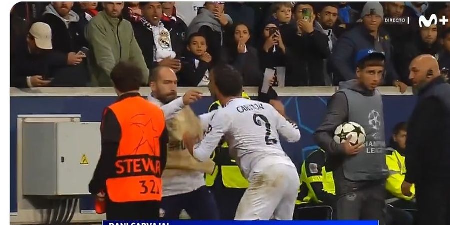 Frustrasi Tak Bisa Cetak Gol, Pemain Sepuh Real Madrid Bertindak Kasar ke Ball Boy