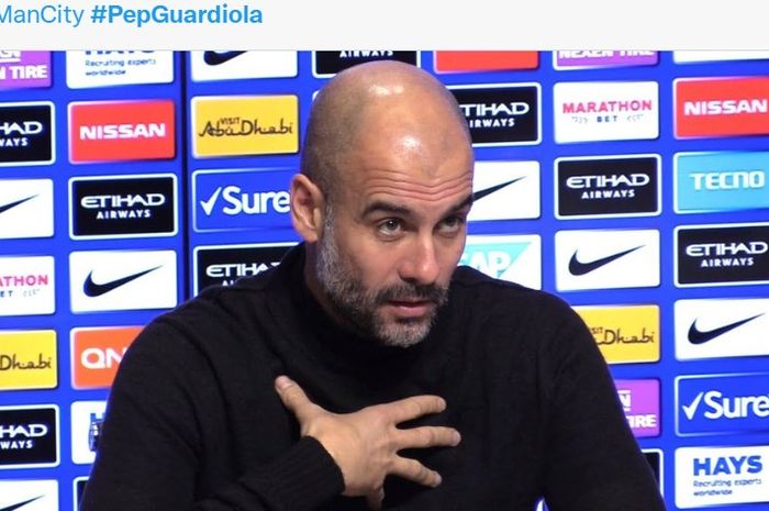 Pelatih Man City, Pep Guardiola