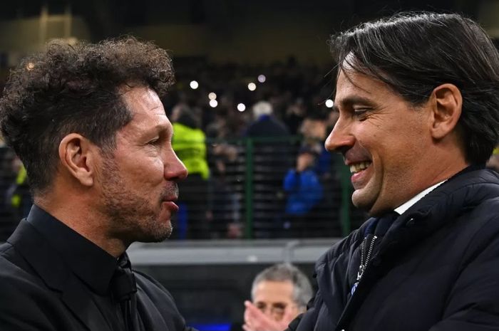 Diego Simeone dan Simone Inzaghi bertarung harga diri dalam duel Atletico Madrid versus Inter Milan berebut tiket perempat final Liga Champions 2023-2024.