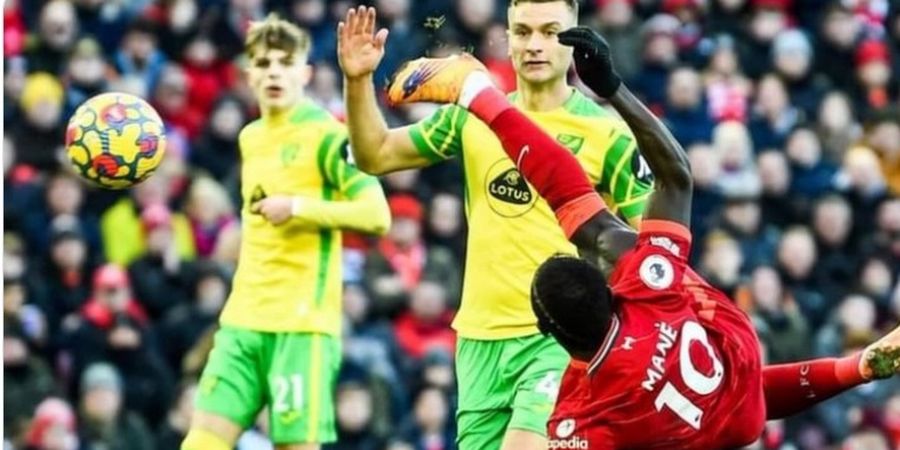 Lewat Gol Akrobatik, Sadio Mane Sukses Samai Torehan Legenda Chelsea di Liga Inggris