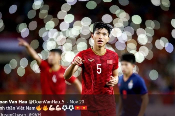 Bek timnas U-22 Vietnam di SEA Games 2019, Doan Van Hau.