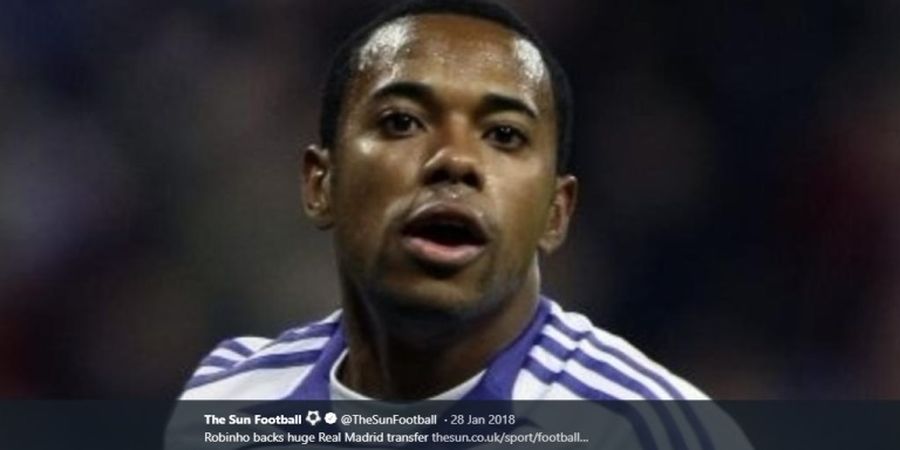 Robinho Minta Maaf atas Kelakuan Buruknya Saat Tinggalkan Real Madrid