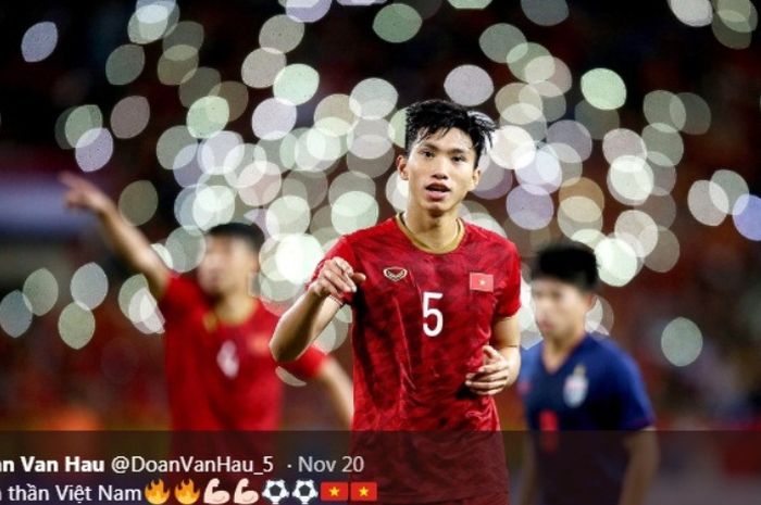 Bek timnas U-22 Vietnam di SEA Games 2019, Doan Van Hau.