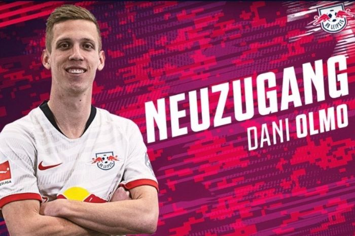 Dani Olmo resmi bergabung dengan RB Leipzig dari Dinamo Zagreb.