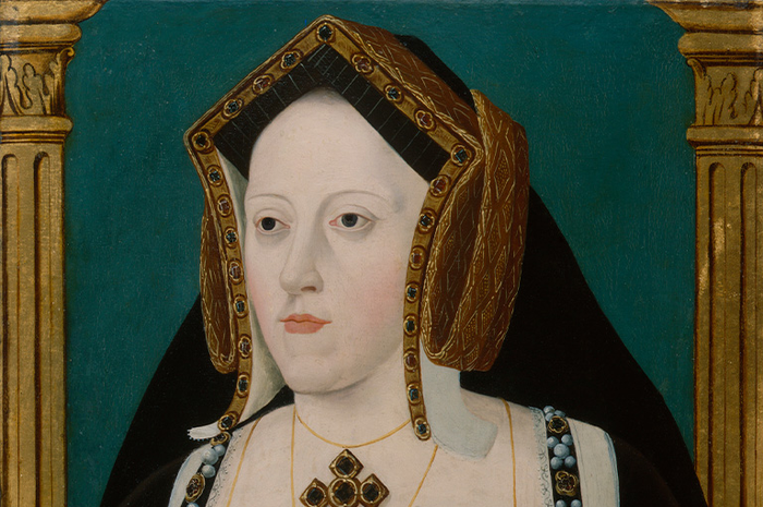 Katherine dari Aragon yang menjadi istri Henry VIII.