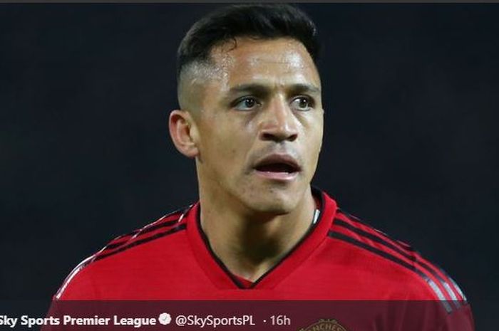 Pemain sayap Manchester United, Alexis Sanchez, terancam didepak musim 2019-2020