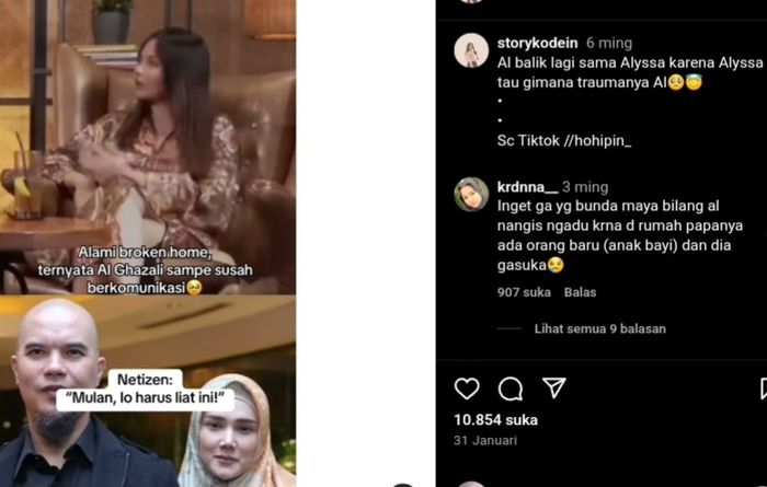 Postingan akun @storykodein