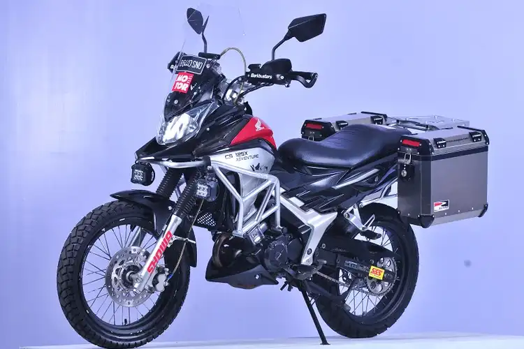 Mantaf Jiwa, Honda CS1 2008  Ini Disulap Jadi CRF 1100L Africa Twin