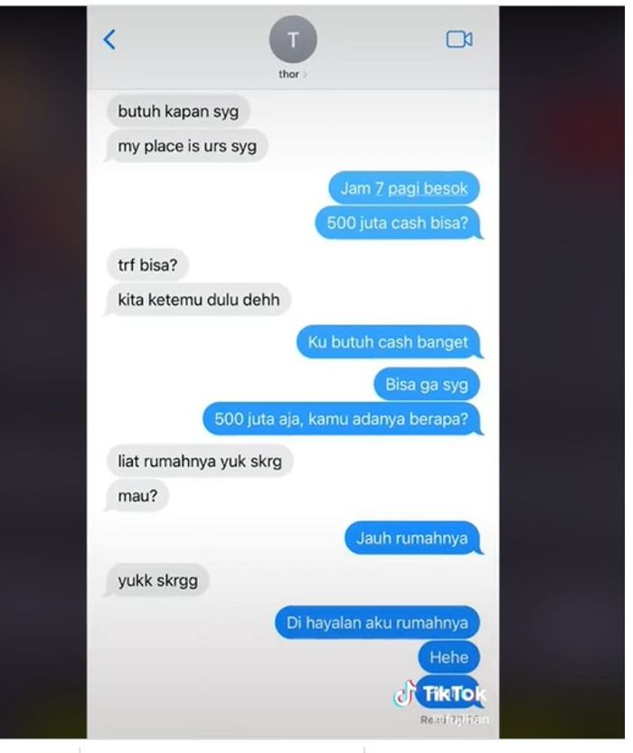 respon thariq halilintar