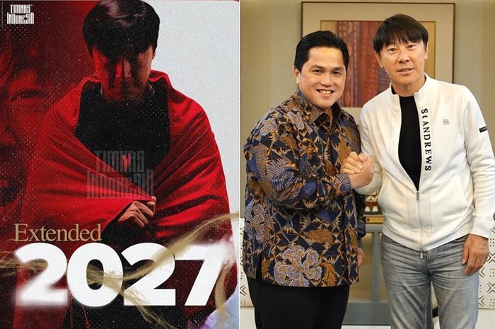 Shin Tae-yong dan Ketua Umum PSSI Erick Thohir sepakat memperkuat kerja sama demi Timnas Indonesia yang lebih baik di panggung sepak bola Asia dan dunia.