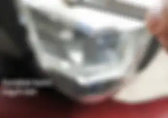 Cukup Bermodalkan Kunci 8 Setel Sorot Lampu Depan Honda Supra GTR 150