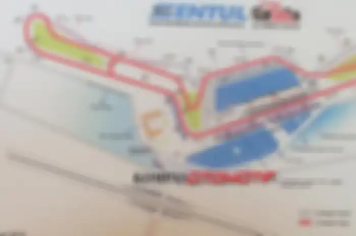 Ini desain baru sirkuit Sentul yang didesain oleh Herman Tilke, seorang arsitek dunia.