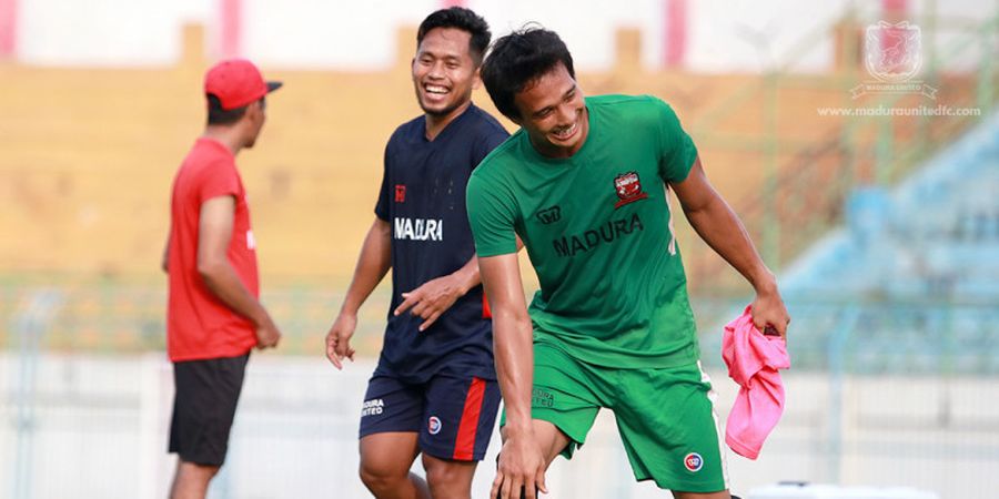 Kiper Madura United Sebut Fun Football Bisa Menjadi Ajang Silaturahmi