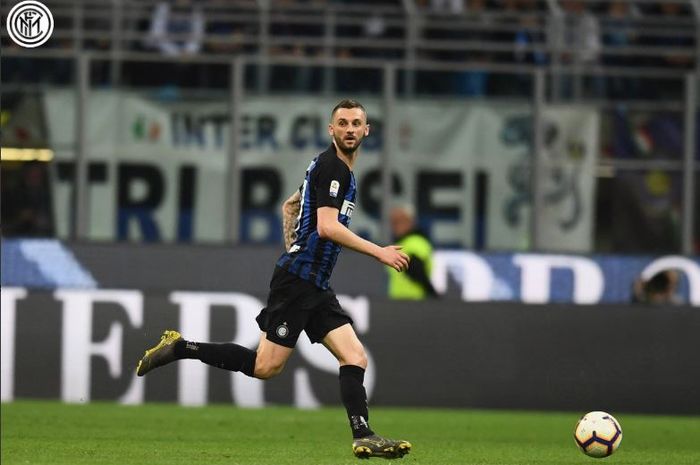 Gelandang Inter Milan asal Kroasia, Marcelo Brozovic.