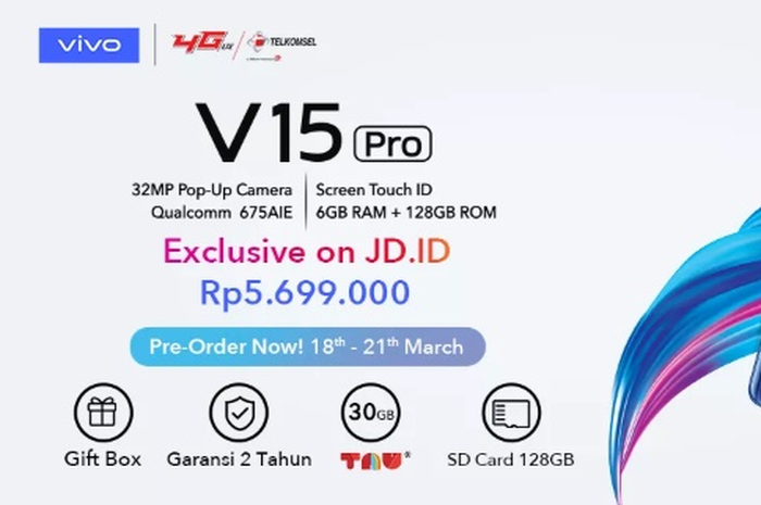 Pre-order Vivo V15 Pro