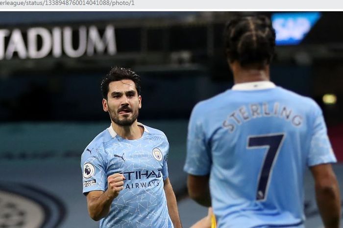 Manchester City menurunkan Ilkay Guendogan yang pulih dari cedera dan manusia Rp2 triliun sebagai starter melawan Norwich City dalam laga Liga Inggris 2021-2022.