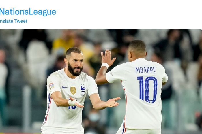 Karim Benzema (kiri) terseret masalah Paris Saint-Germain karena dianggap sebagai alasan Kylian Mbappe (kanan) menjadi radikal.