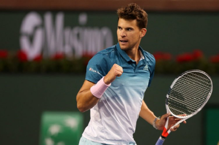 Petenis putra asal Austria, Dominic Thiem, percaya diri menghadapi Roger Federer (Swiss) di laga puncak BNP Paribas Open (Indian Wells Masters 2019.