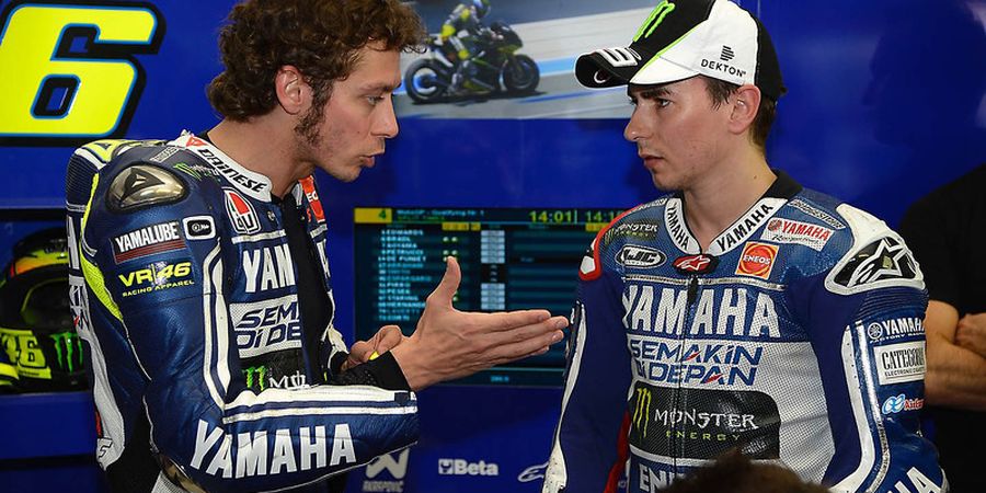 Awal Mula Jorge Lorenzo dan Valentino Rossi Saling Berseteru di Yamaha