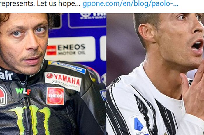 Valentino Rossi dan Cristiano Ronaldo menjadi dua olahragawan terkini yang menjadi korban Covid-19.