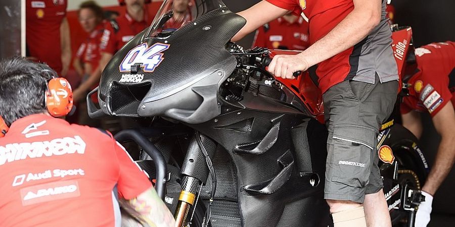 Aero Fairing Baru Ducati Berujung Petaka bagi Danilo Petrucci