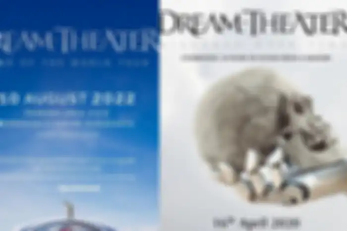 Poster konser Dream Theater di Jakarta dan Solo