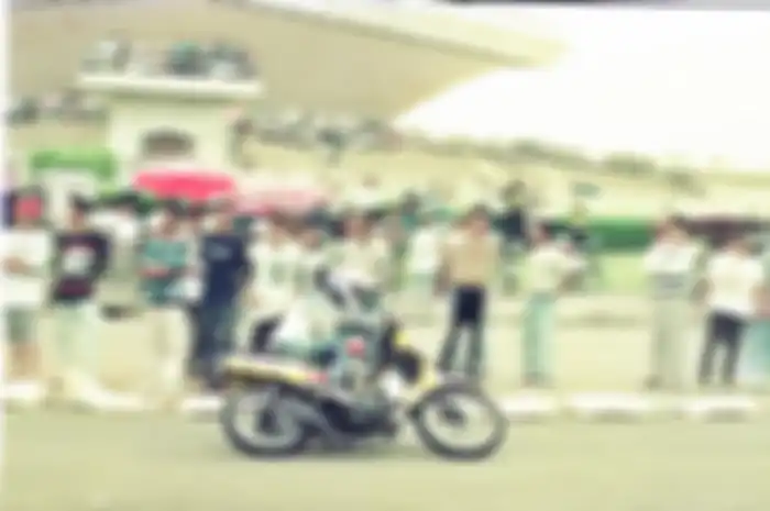 Balap road race di Monas digelar tahun 1995. Ini event Kejurda Road Race seri III