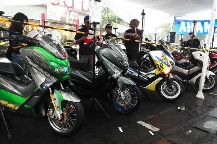 Ilustrasi Kontes modifikasi Customaxi Yamaha