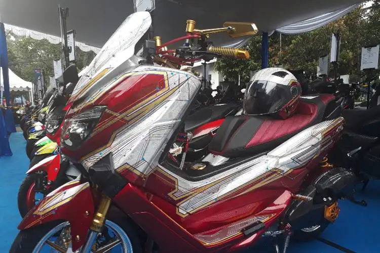 Yamaha NMAX Juara Customaxi Bandung Ini Punya Kisah Unik!